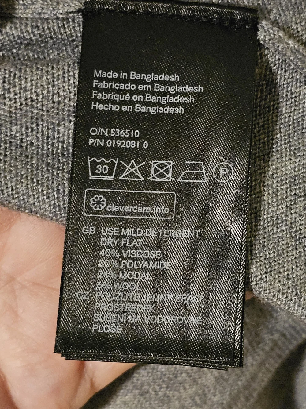 H&M lightweight draped